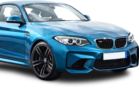 Blue BMW M2 Detailing